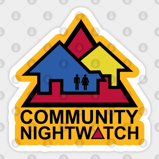 Community Night Watch Sticker by Meta Cortex